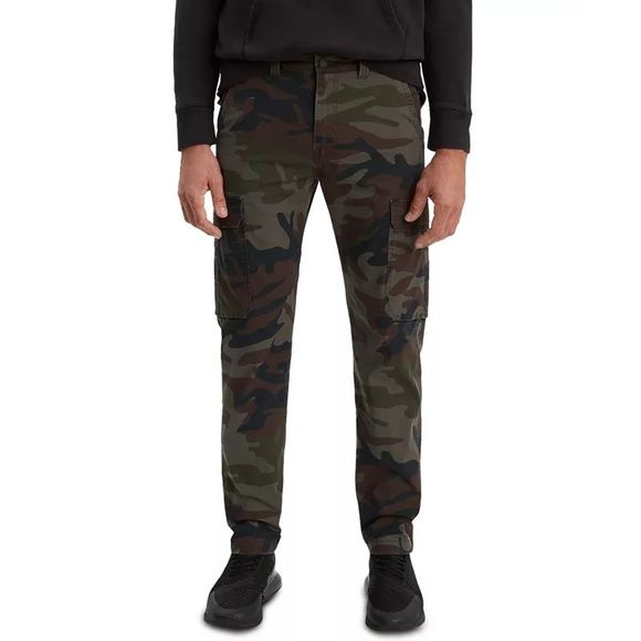 Levi's Men's 502 Aviator Tapered Cargo Pants Blue Size 38X32
